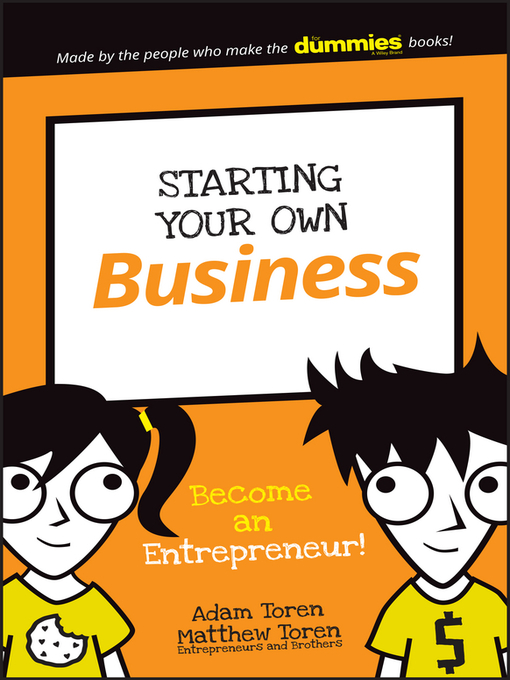 Title details for Starting Your Own Business by Adam Toren - Wait list